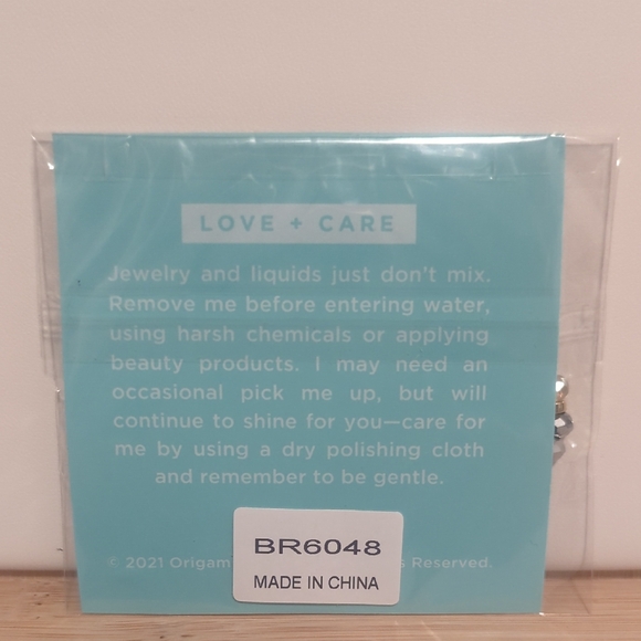 Origami Owl Two-Tone Beaded Bracelet - Picture 2 of 2